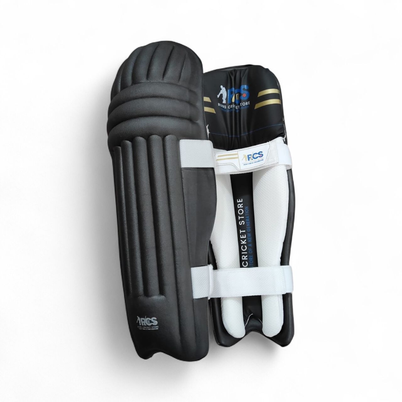 RCS Black Batting Pads - Image 4